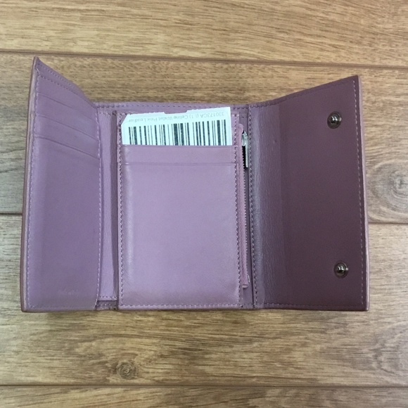 Celine tri-fold pink credit card wallet  preloved good condition - Picture 2 of 6